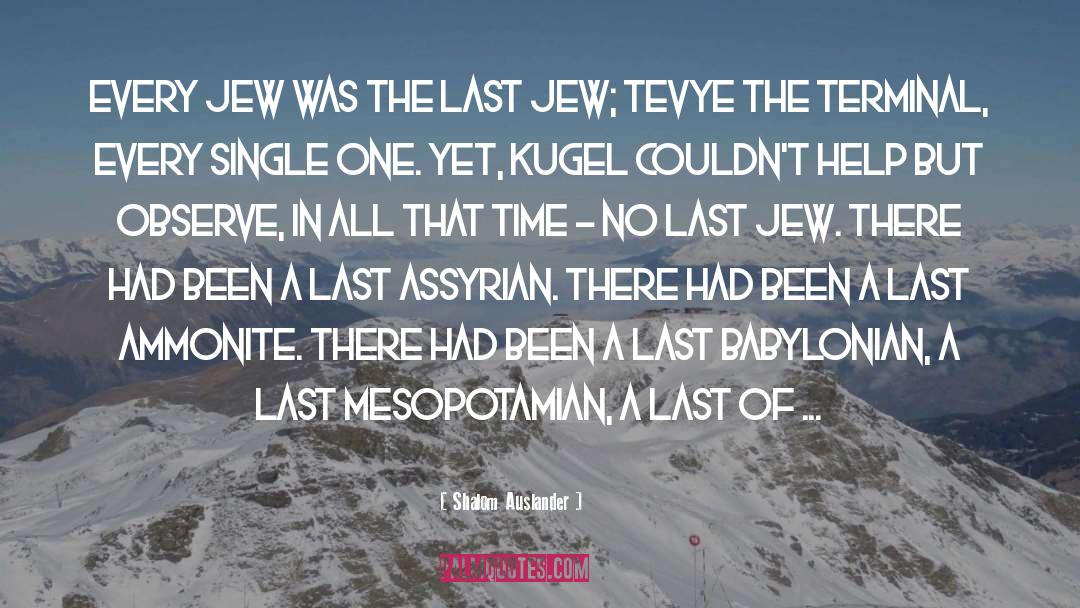 Assyrian quotes by Shalom Auslander