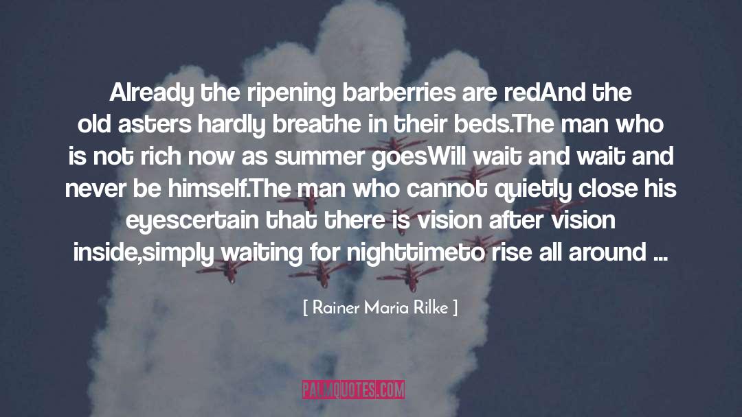 Asters quotes by Rainer Maria Rilke