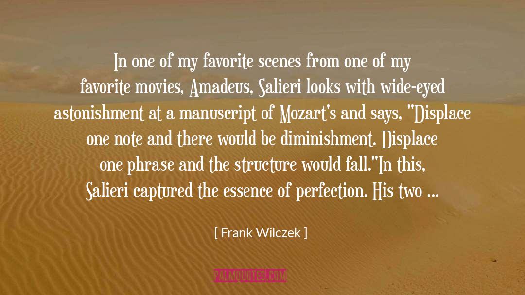 Astonishment quotes by Frank Wilczek