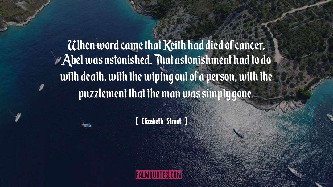 Astonishment quotes by Elizabeth Strout