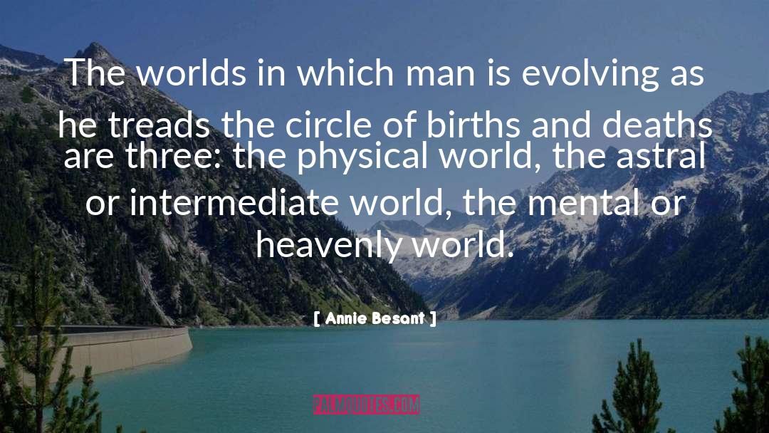 Astral quotes by Annie Besant