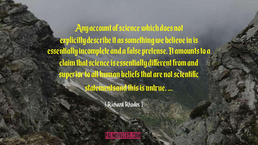 Astro Physics quotes by Richard Rhodes