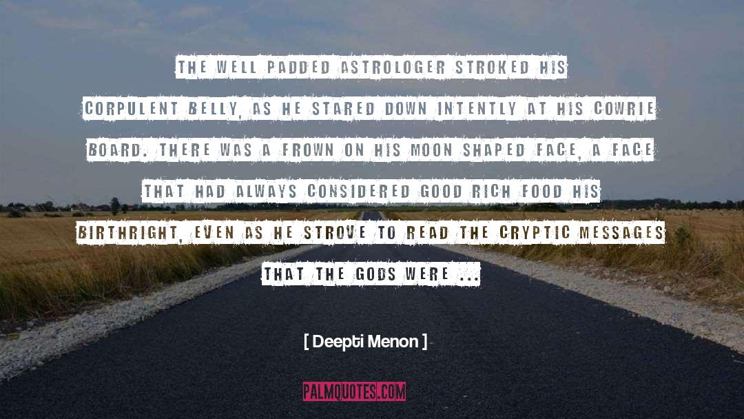 Astrologer quotes by Deepti Menon