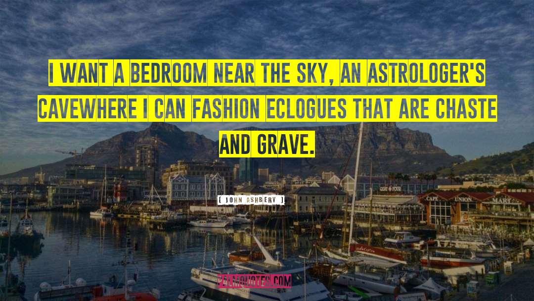 Astrologers quotes by John Ashbery