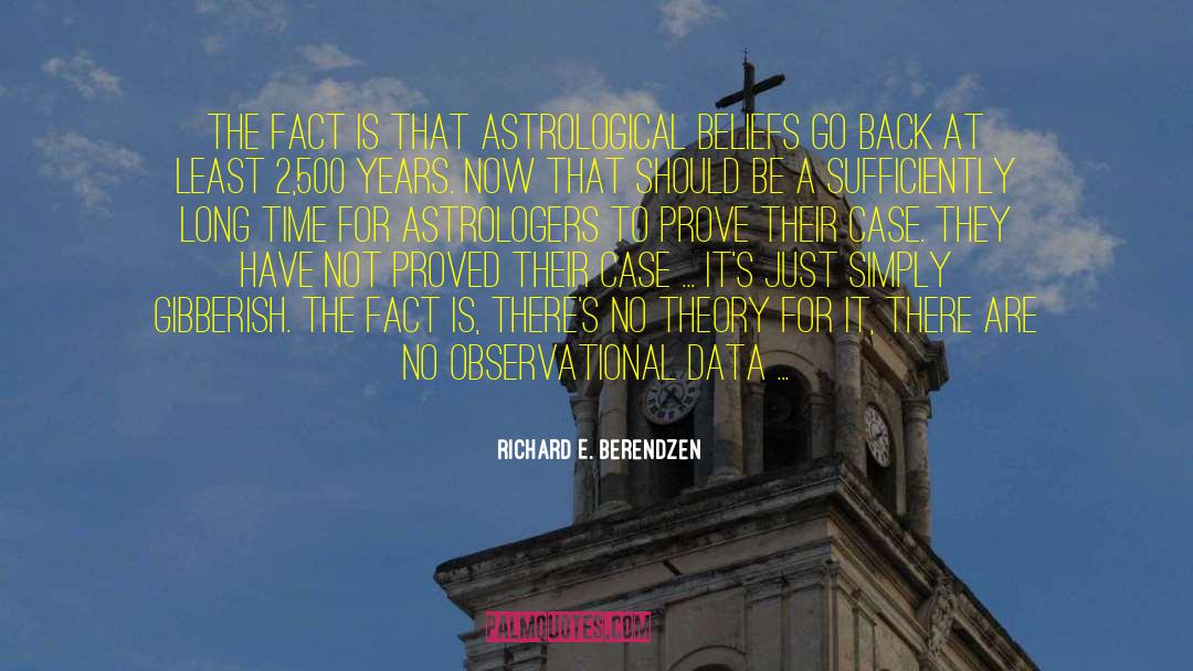 Astrological quotes by Richard E. Berendzen