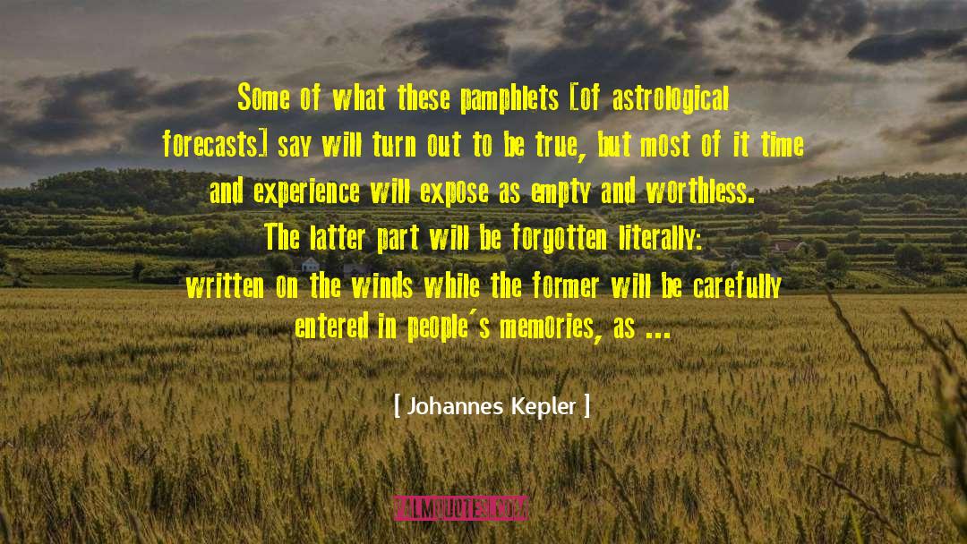 Astrological quotes by Johannes Kepler