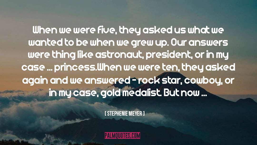 Astronaut quotes by Stephenie Meyer