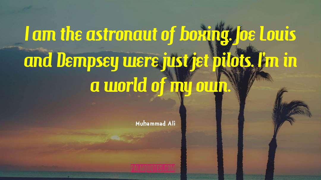 Astronaut quotes by Muhammad Ali