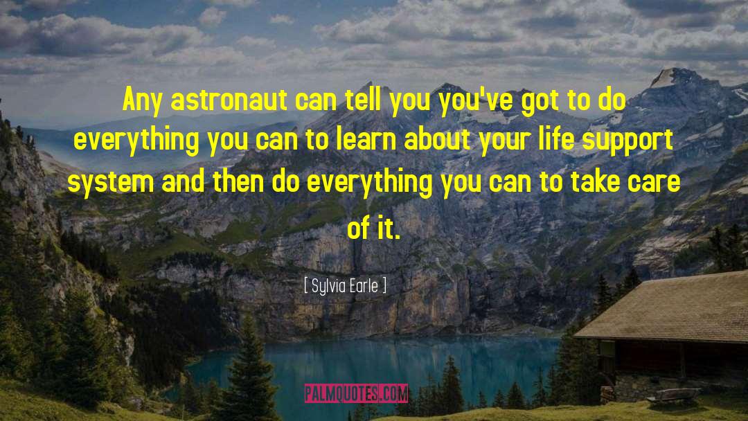 Astronaut quotes by Sylvia Earle