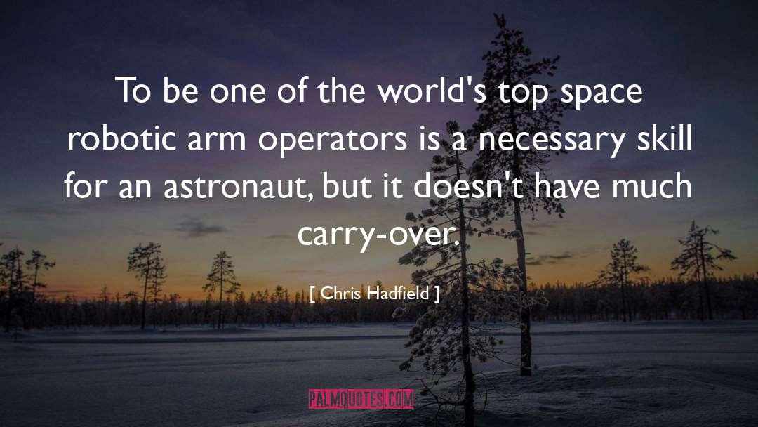 Astronaut quotes by Chris Hadfield