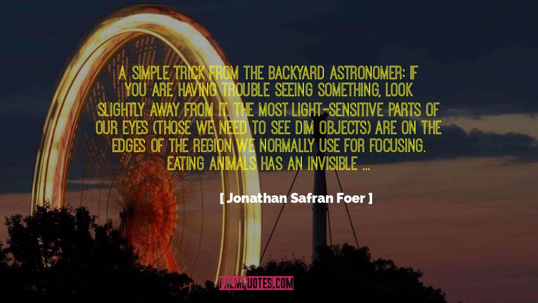 Astronomer quotes by Jonathan Safran Foer