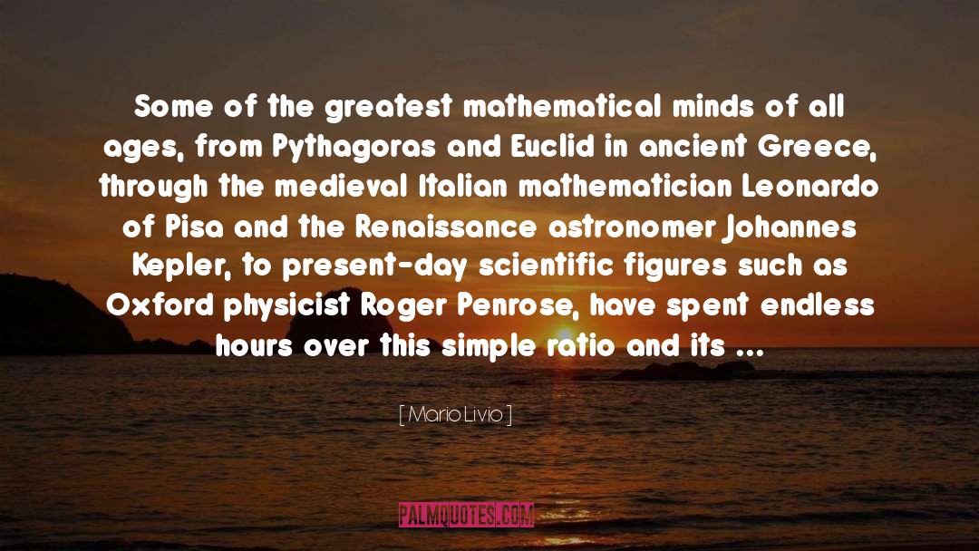 Astronomer quotes by Mario Livio