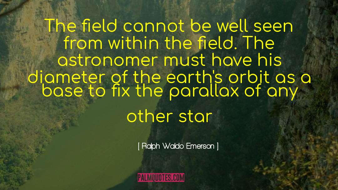 Astronomer quotes by Ralph Waldo Emerson