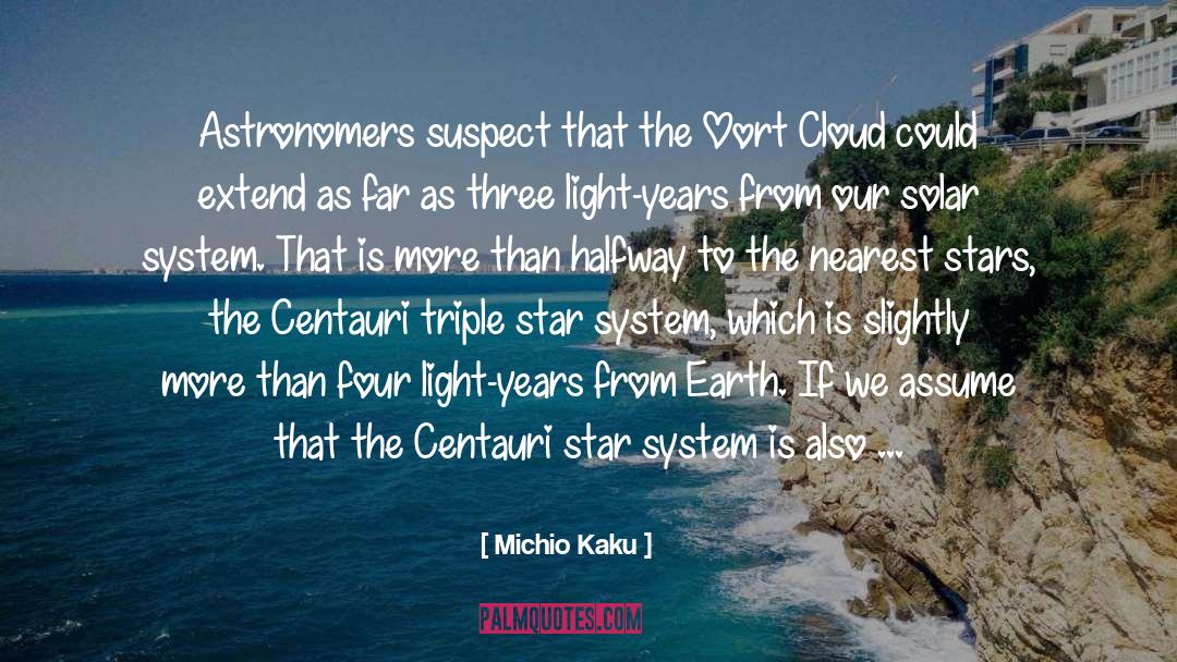 Astronomers quotes by Michio Kaku