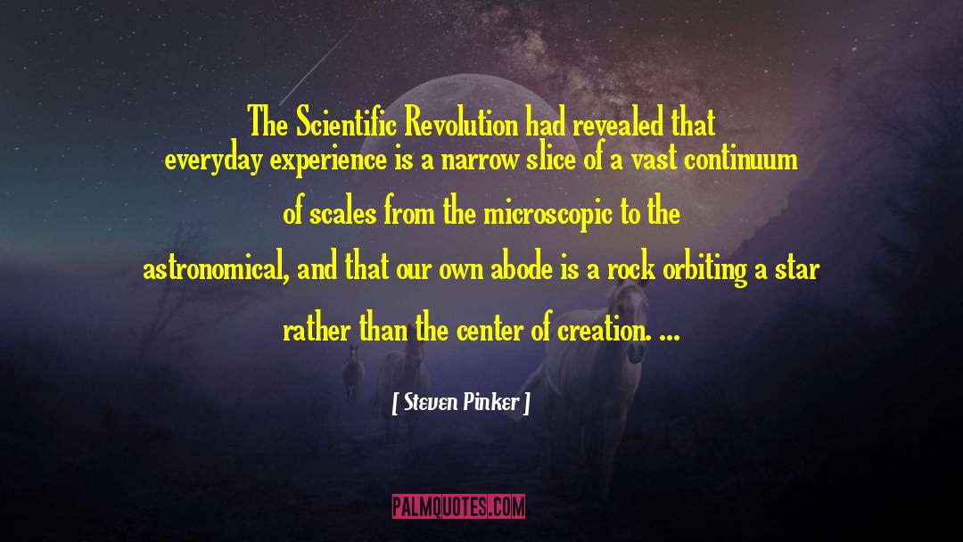 Astronomical quotes by Steven Pinker