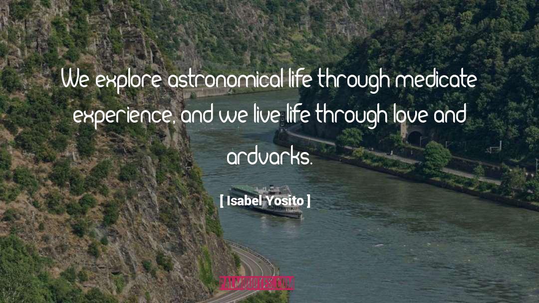 Astronomical quotes by Isabel Yosito