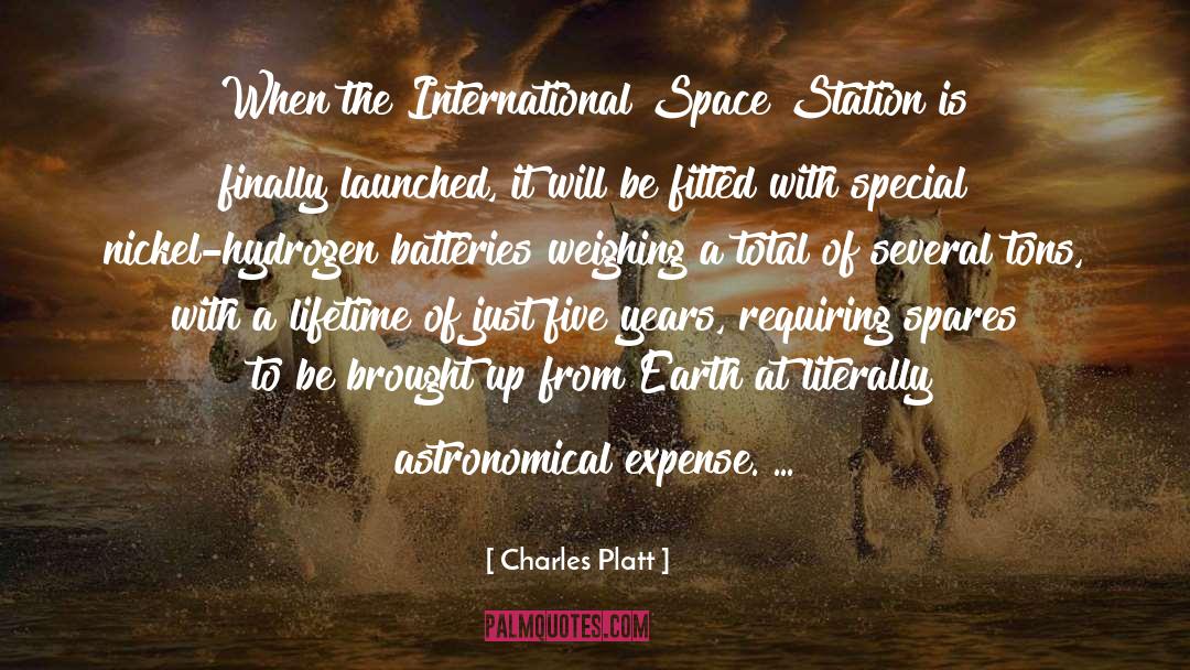 Astronomical quotes by Charles Platt