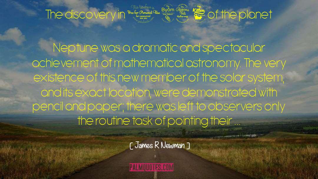 Astronomy Nerd quotes by James R Newman