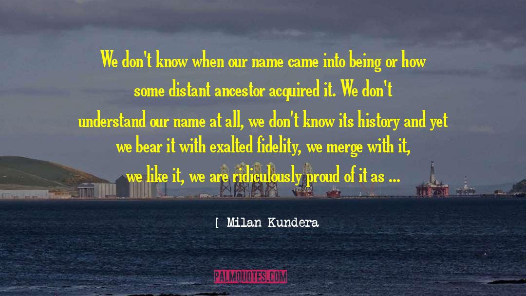 Astrophel Name quotes by Milan Kundera