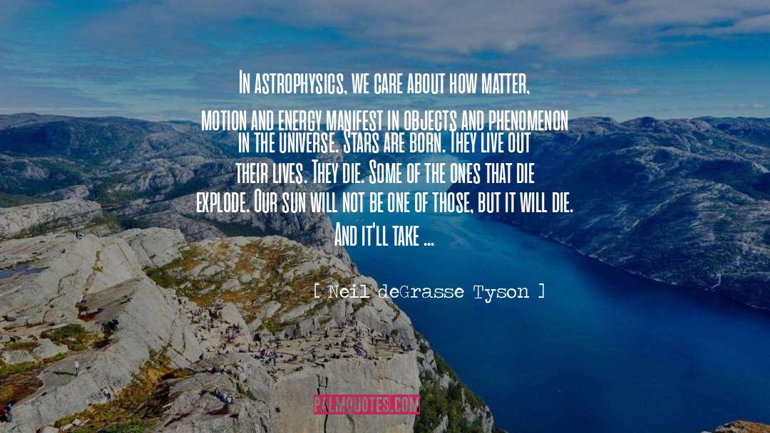 Astrophysics quotes by Neil DeGrasse Tyson