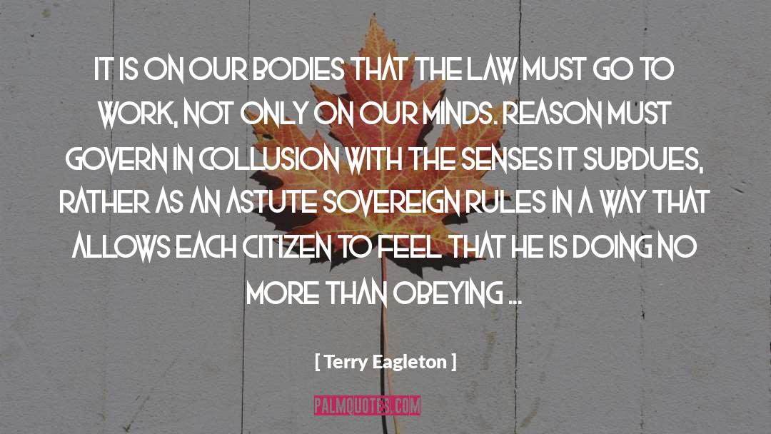 Astute quotes by Terry Eagleton