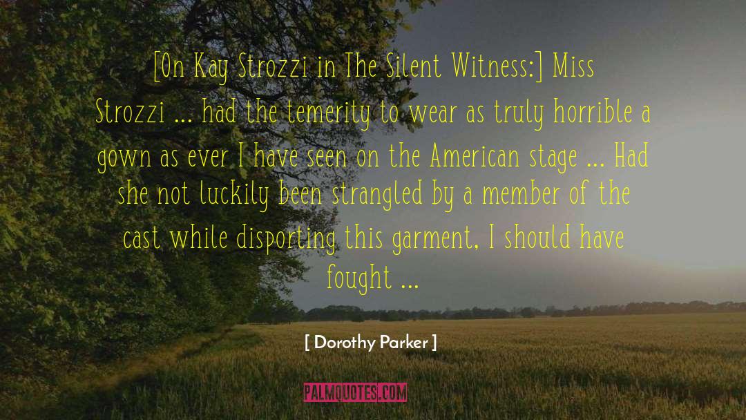 Aswathy Wear quotes by Dorothy Parker