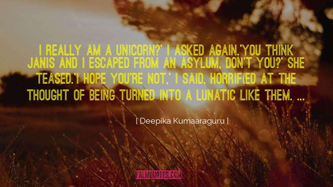 Asylum Seeker quotes by Deepika Kumaaraguru