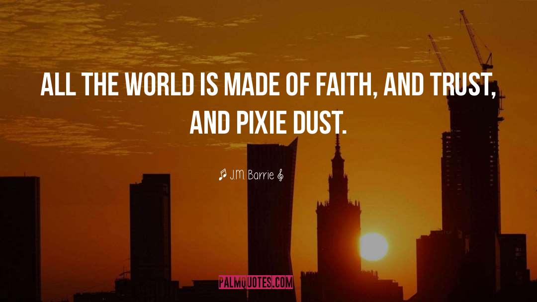 Asymmetrical Pixie quotes by J.M. Barrie