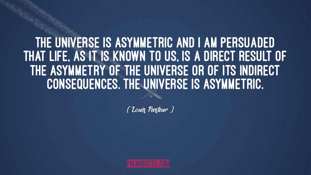 Asymmetry quotes by Louis Pasteur