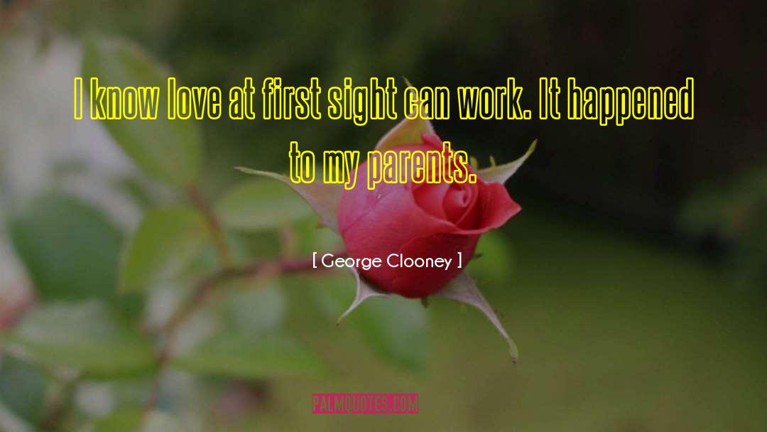 At First Sight quotes by George Clooney