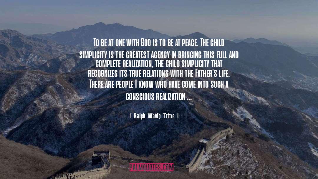 At Peace quotes by Ralph Waldo Trine