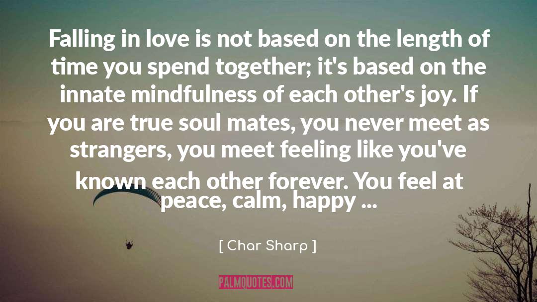 At Peace quotes by Char Sharp