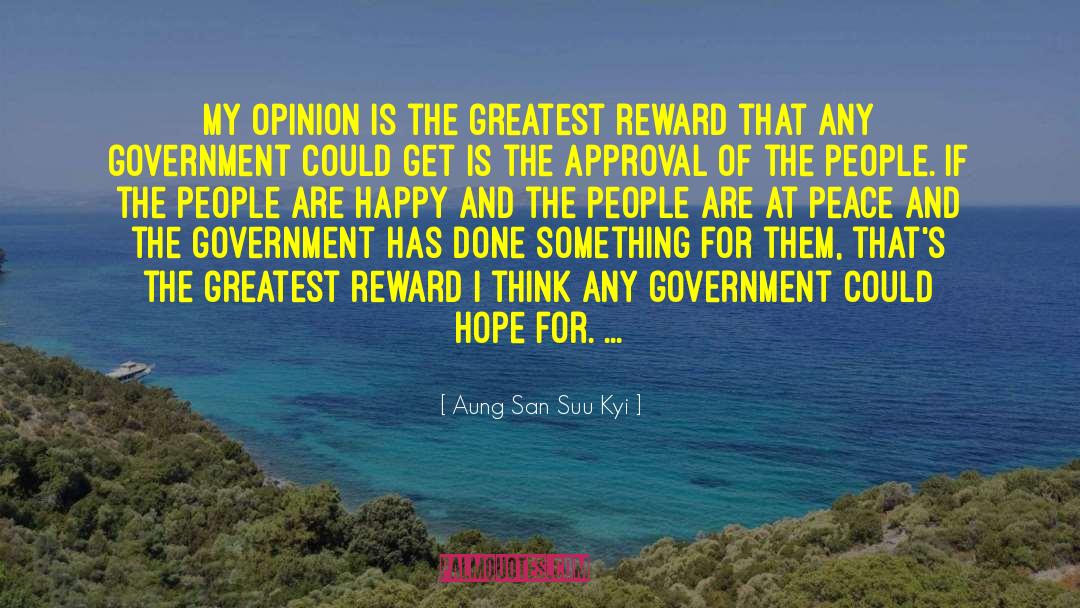 At Peace quotes by Aung San Suu Kyi