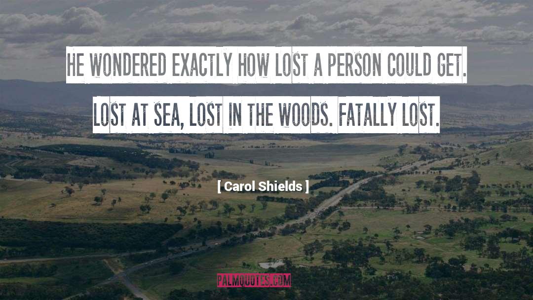 At Sea quotes by Carol Shields