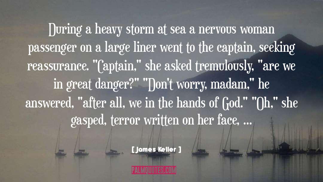 At Sea quotes by James Keller