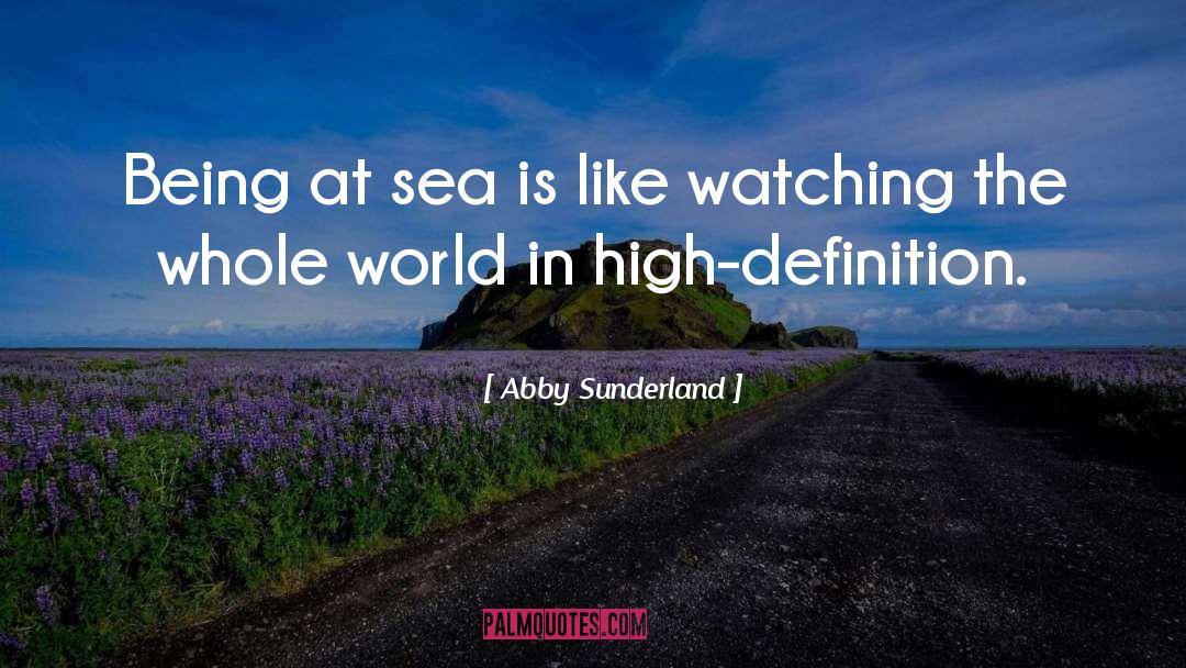 At Sea quotes by Abby Sunderland