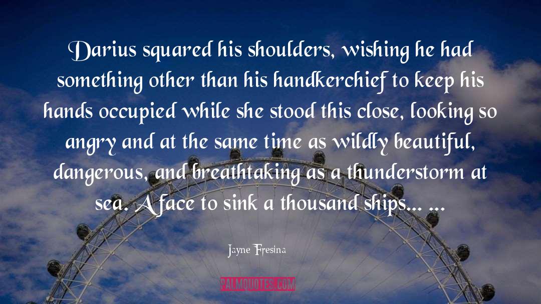 At Sea quotes by Jayne Fresina