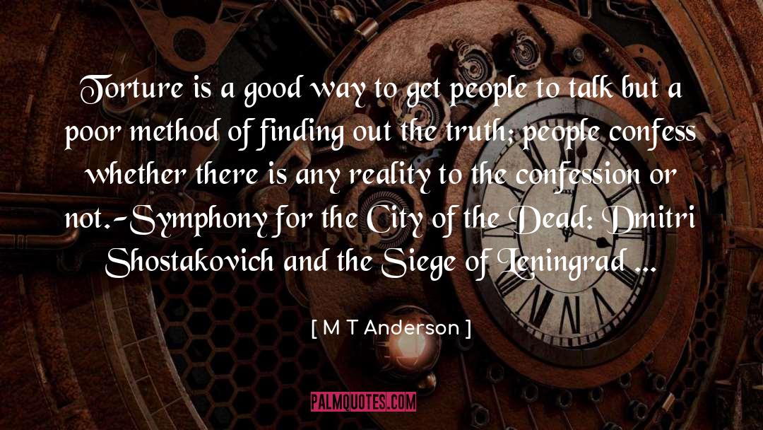 At T City Card quotes by M T Anderson