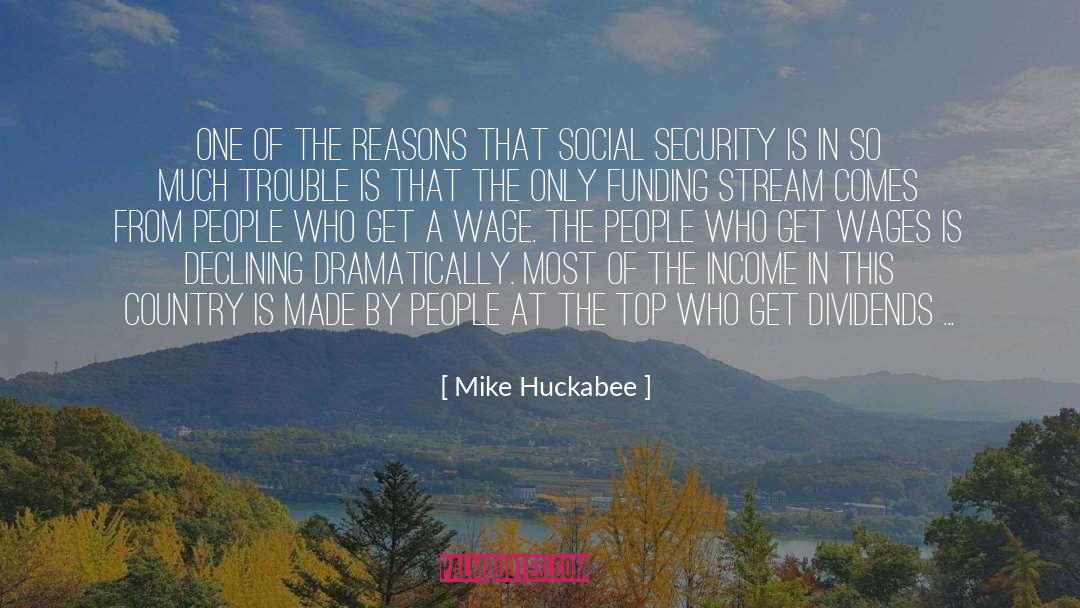 At The Top quotes by Mike Huckabee
