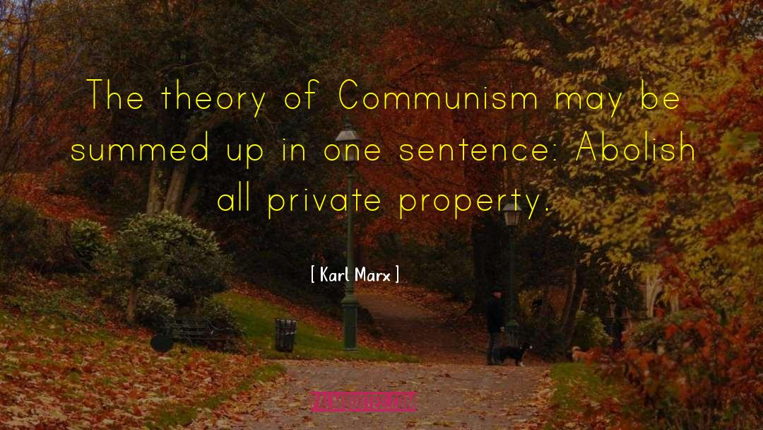 Atalaya Property quotes by Karl Marx