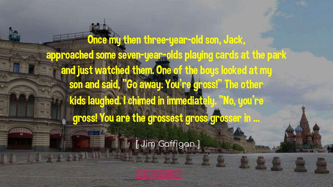 Ate His Kids quotes by Jim Gaffigan