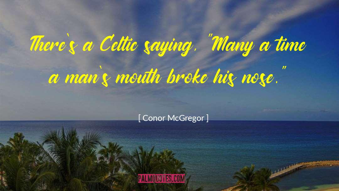 Athair Gaelic quotes by Conor McGregor