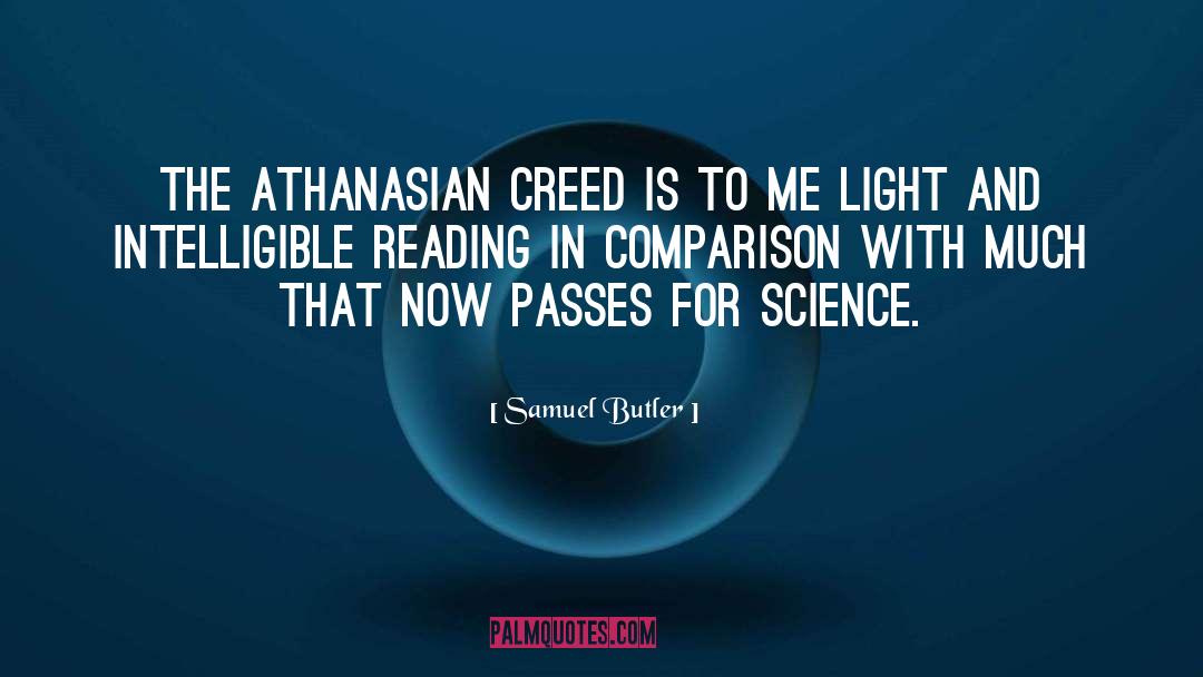 Athanasian Creed quotes by Samuel Butler