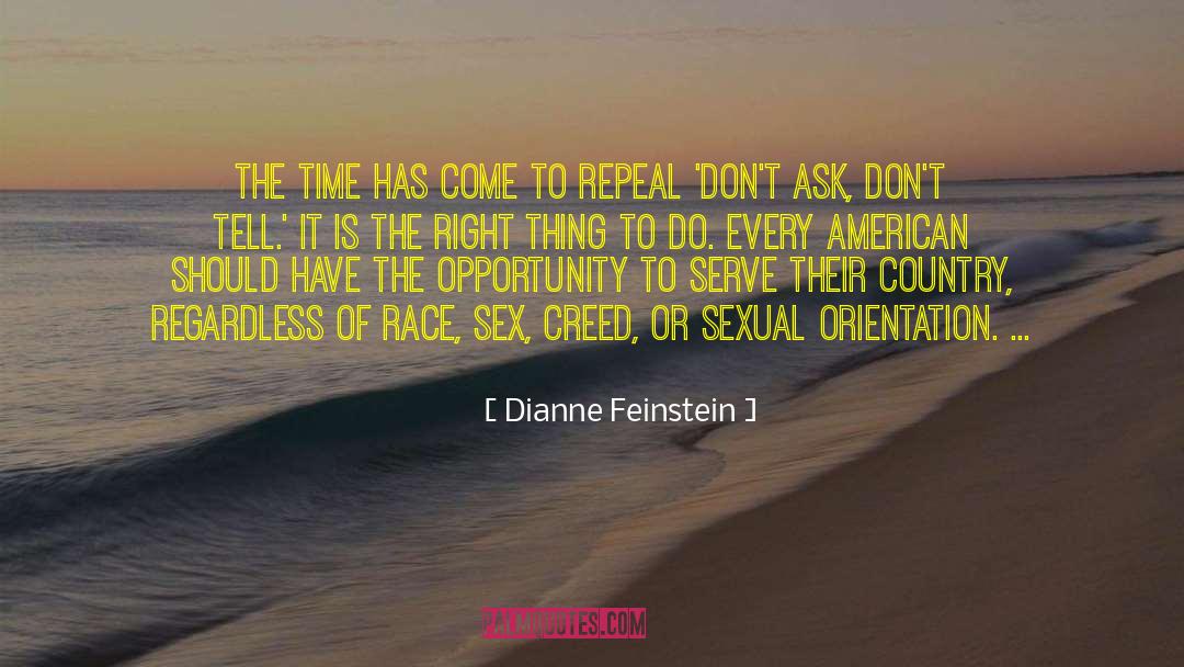 Athanasian Creed quotes by Dianne Feinstein