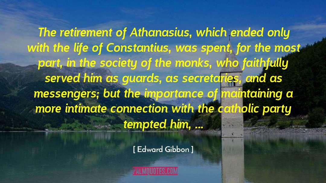 Athanasius quotes by Edward Gibbon