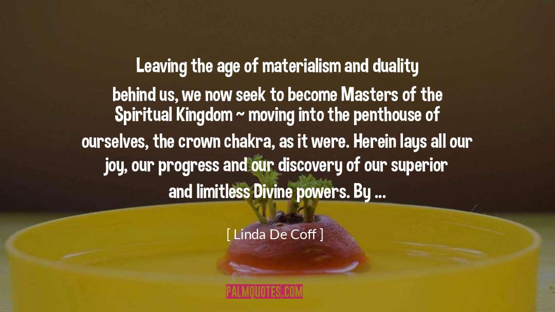 Atharva Chakra quotes by Linda De Coff