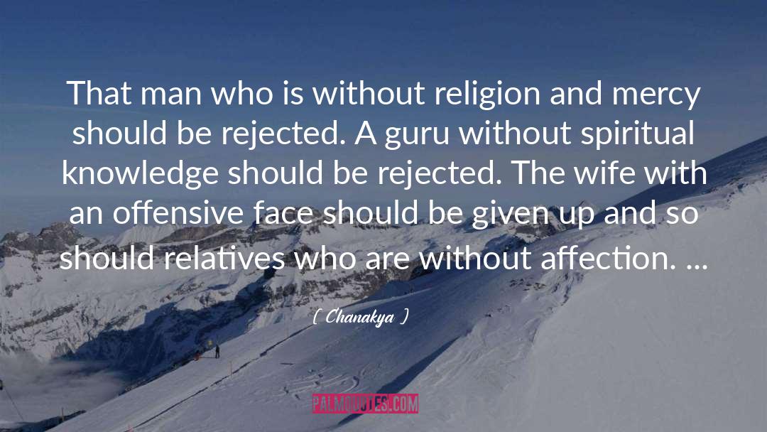 Atheism Religion quotes by Chanakya