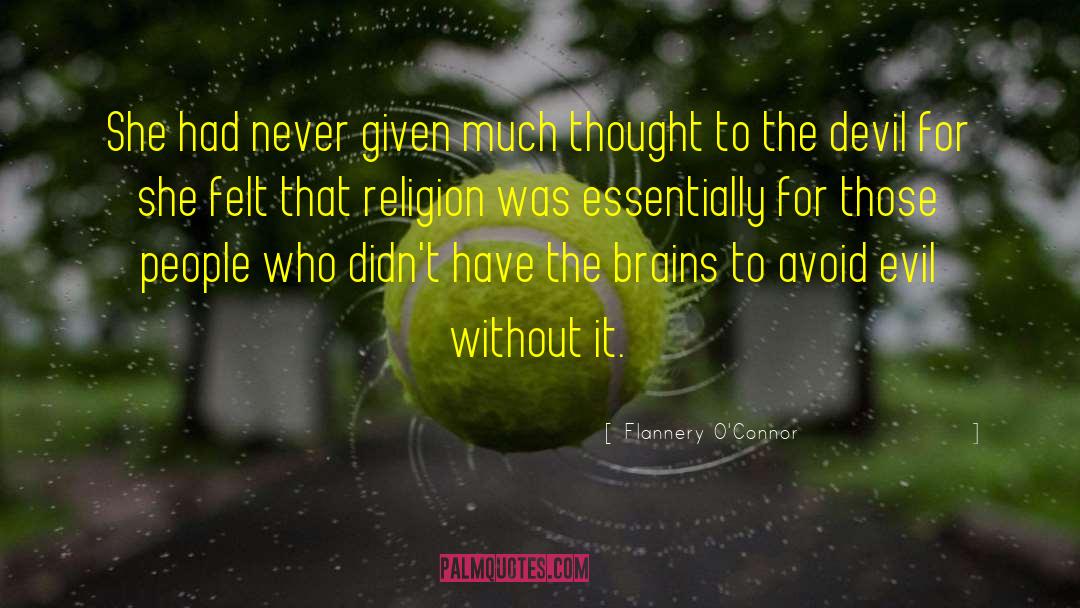 Atheism Religion quotes by Flannery O'Connor