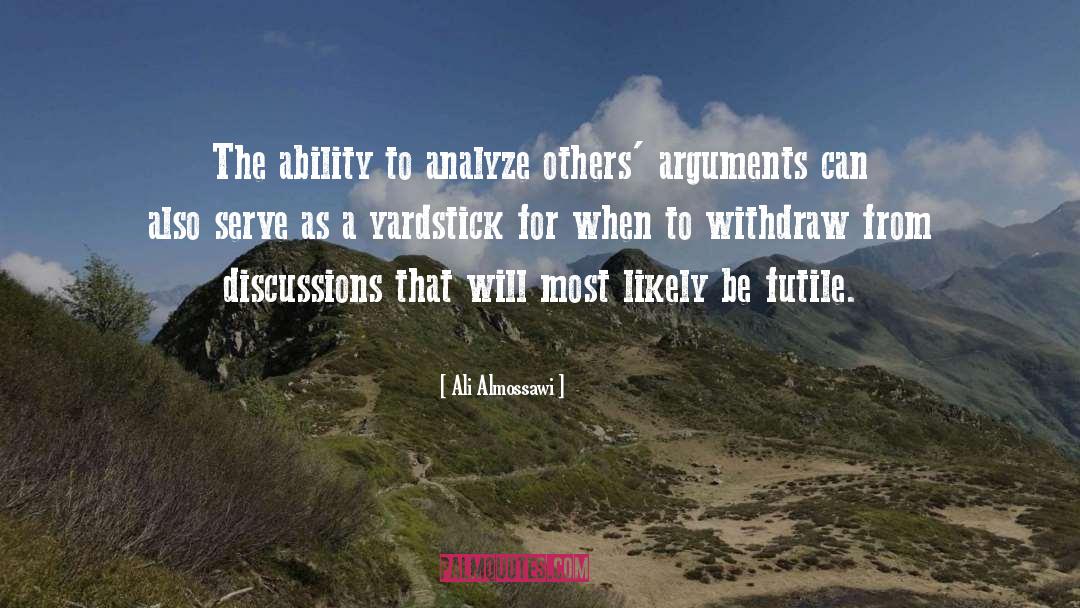Atheist Arguments quotes by Ali Almossawi