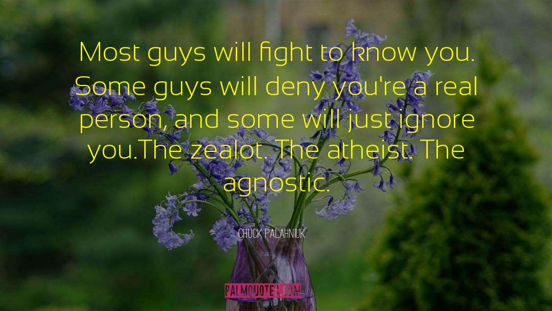Atheist Neckbeard quotes by Chuck Palahniuk